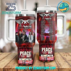 Aerosmith Peace Out Farewell Tour Stanley Tumbler