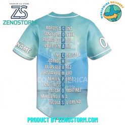 Argentina Copa America 2024 Champions Custom Name Baseball Jersey