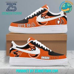 Baltimore Orioles MLB Team Lets Go Nike Air Force 1