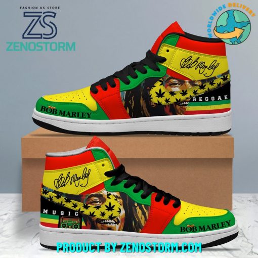 Bob Marley King of Reggae Music Nike Air Jordan 1