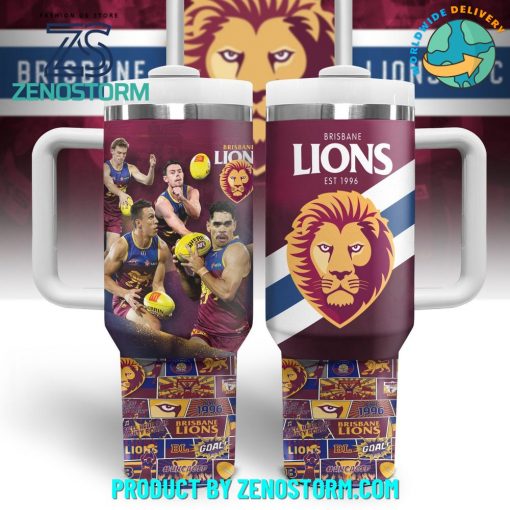 Brisbane Lions NRL Team 40 oz Stanley Tumbler