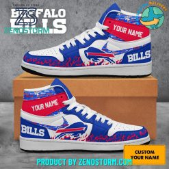 Buffalo Bills NFL New Custom Name Nike Air Jordan 1