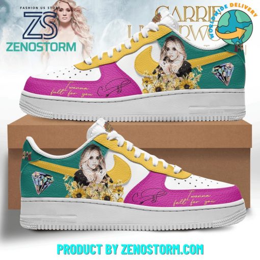 Carrie Underwood I Wanna Fall For You Nike Air Force 1