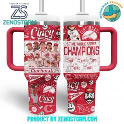 Cincinnati Reds MLB 5-Time World Series Champions Stanley Tumbler