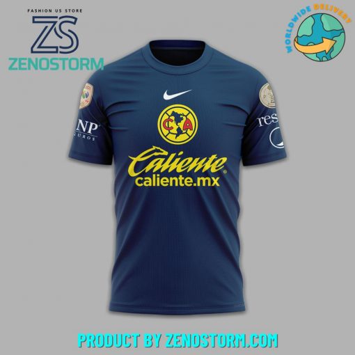 Club America Campeones Supercopa 2024 Nike Blue Shirt