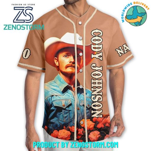 Cody Johnson Cowboy Like Me Customized Baseball Jersey