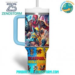 Deadpool And Wolverine New Movie 2024 Customized Stanley Tumbler