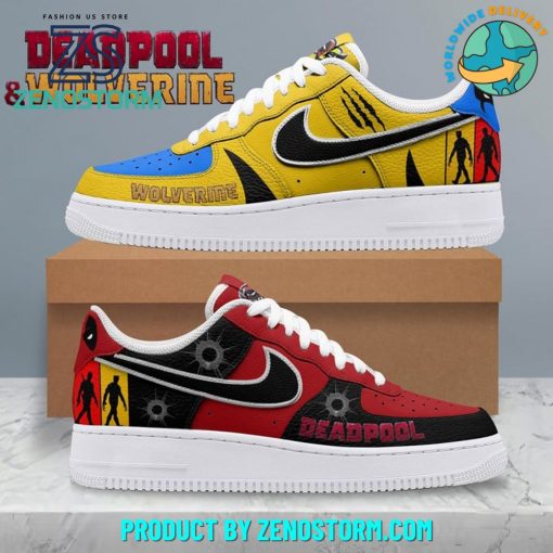 Deadpool x Wolverine 2024 Marvel Studio Nike Air Force 1