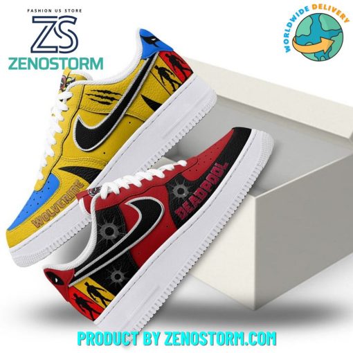 Deadpool x Wolverine 2024 Marvel Studio Nike Air Force 1