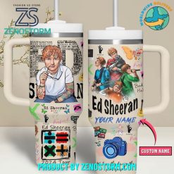 Ed Sheeran 2024 Tour Custom Name 40 oz Stanley Tumbler