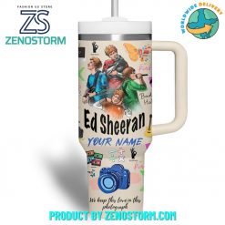 Ed Sheeran 2024 Tour Custom Name 40 oz Stanley Tumbler