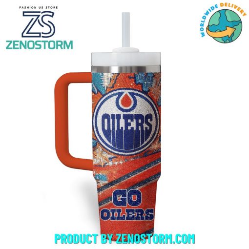 Edmonton Oilers NHL 2024 Western Conference Champions Stanley Tumbler