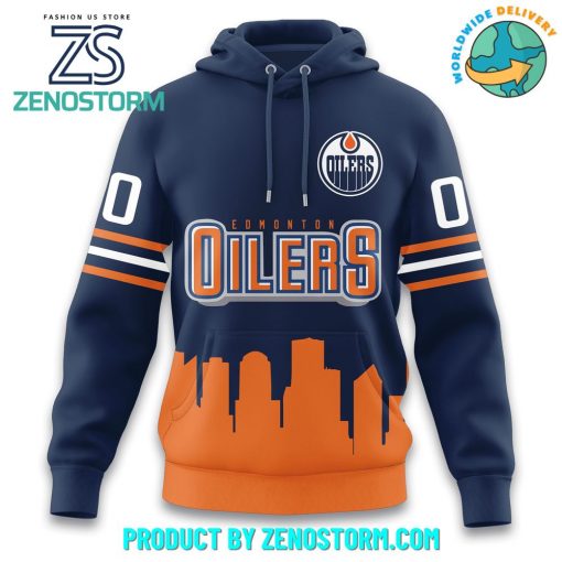 Edmonton Oilers NHL Team 2024 Custom Name Combo Hoodie, Pants