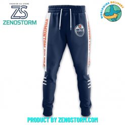 Edmonton Oilers NHL Team 2024 Custom Name Combo Hoodie Pants