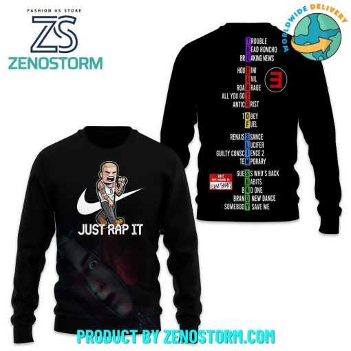 Eminem The Death Of Slim Shady Just Rap It Hoodie, Zip Hoodie, Sweatshirt