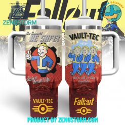 Fallout Vault-Tec Enjoy Vault Life Stanley Tumbler