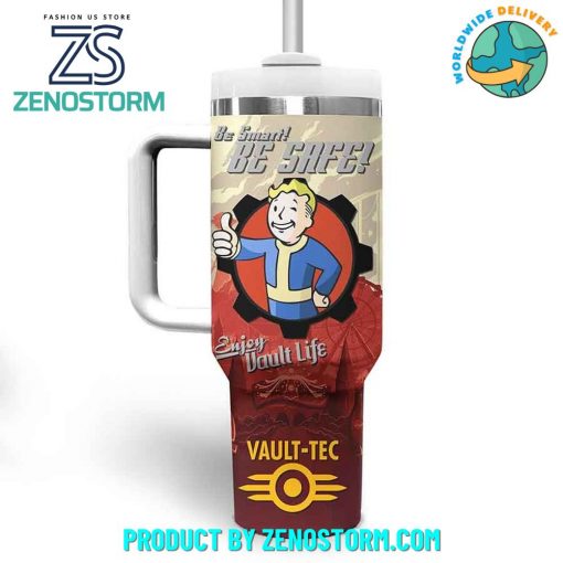 Fallout Vault-Tec Enjoy Vault Life Stanley Tumbler