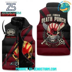 Five Finger Death Punch Customized Sleeveless Puffer Down Vest