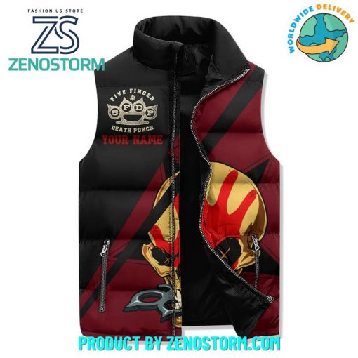 Five Finger Death Punch Customized Sleeveless Puffer Down Vest