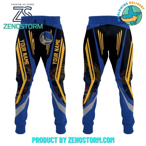 Golden State Warriors NBA Custom Name Combo Hoodie, Pants