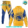 Golden State Warriors NBA Custom Name Combo Hoodie, Pants