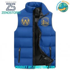 Golden State Warriors NBA Nation Sleeveless Puffer Down Vest