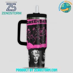 Green Day American Rock Band Custom Name Stanley Tumbler