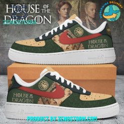 House Of The Dragon TV Sereies Green Nike Air Force 1