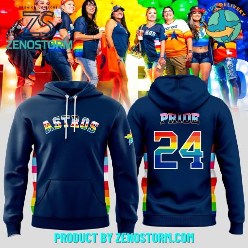 Houston Astros Celebrating Pride at The Yard Hoodie, Pants, Cap