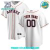 Houston Astros MLB Orange Custom Name Baseball Jersey