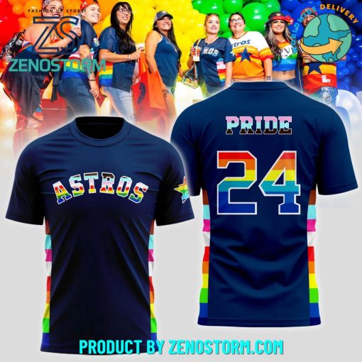 Houston Astros Special Pride Night Customized Shirt