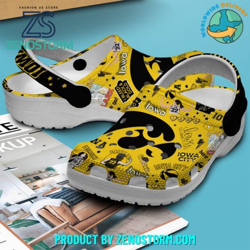 Iowa Hawkeyes Caitlin Clark Basketball Crocs