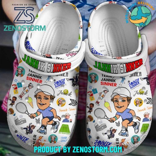 Jannik Sinner Tennis Player Limited Edition Crocs