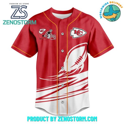 Kansas City Chiefs NFL Damn Right Baseball Jersey