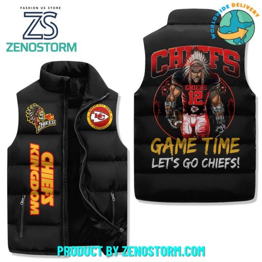 Kansas City Chiefs NFL Game Time Sleeveless Puffer Down Vest