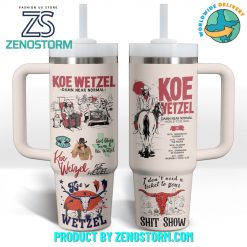 Koe Wetzel Damn Near Normal 40 oz Stanley Tumbler