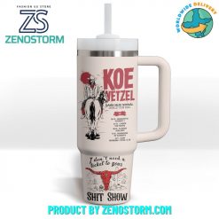 Koe Wetzel Damn Near Normal 40 oz Stanley Tumbler