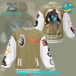 Kong The Great Ape Protector Of Humanity Baseball Jacket