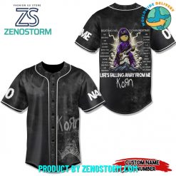 Korn Band Life’s Falling Away From Me Customized Baseball Jersey