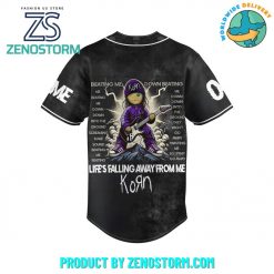 Korn Band Lifes Falling Away From Me Customized Baseball Jersey