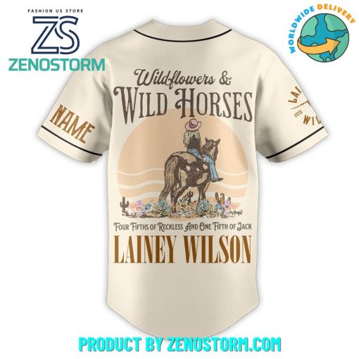 Lainey Wilson American Country Singer Customized Baseball Jersey