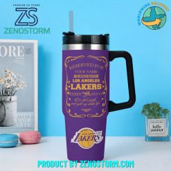 Los Angeles Lakers NBA In My Basketball Era Stanley Tumbler