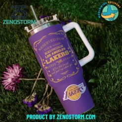 Los Angeles Lakers NBA In My Basketball Era Stanley Tumbler