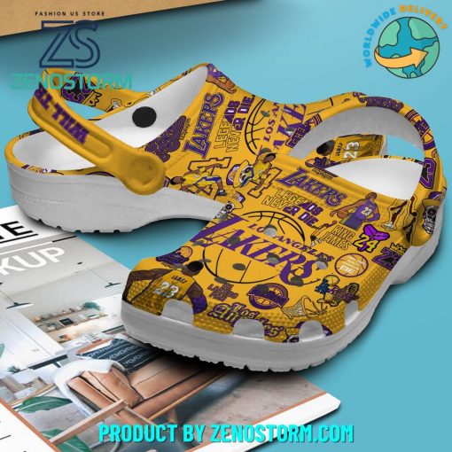 Los Angeles Lakers NBA Legends Never Die Crocs