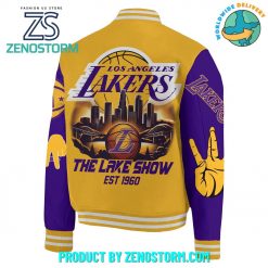 Los Angeles Lakers NBA Team Limited Edition Baseball Jacket