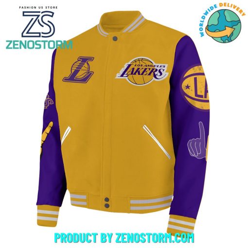 Los Angeles Lakers NBA Team Limited Edition Baseball Jacket