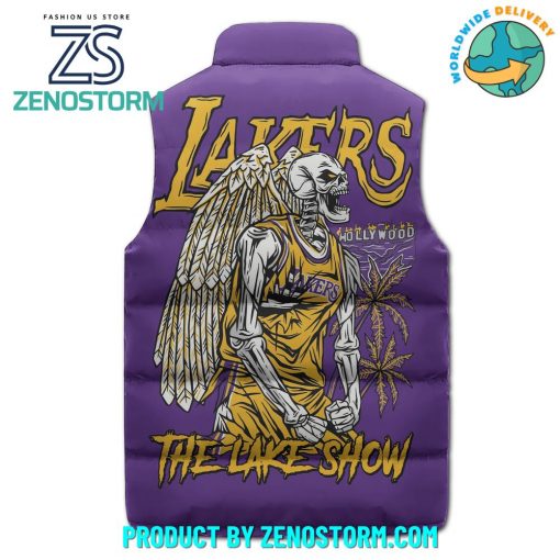 Los Angeles Lakers NBA The Lake Show Sleeveless Puffer Down Vest