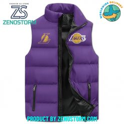 Los Angeles Lakers NBA The Lake Show Sleeveless Puffer Down Vest