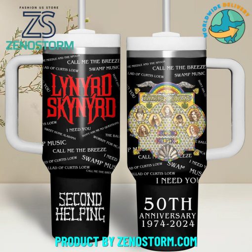 Lynyrd Skynyrd Rock Band 50th Anniversary Stanley Tumbler