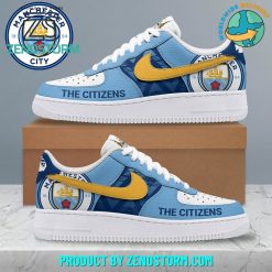 Manchester City EPL Soccer The Citizens Nike Air Force 1